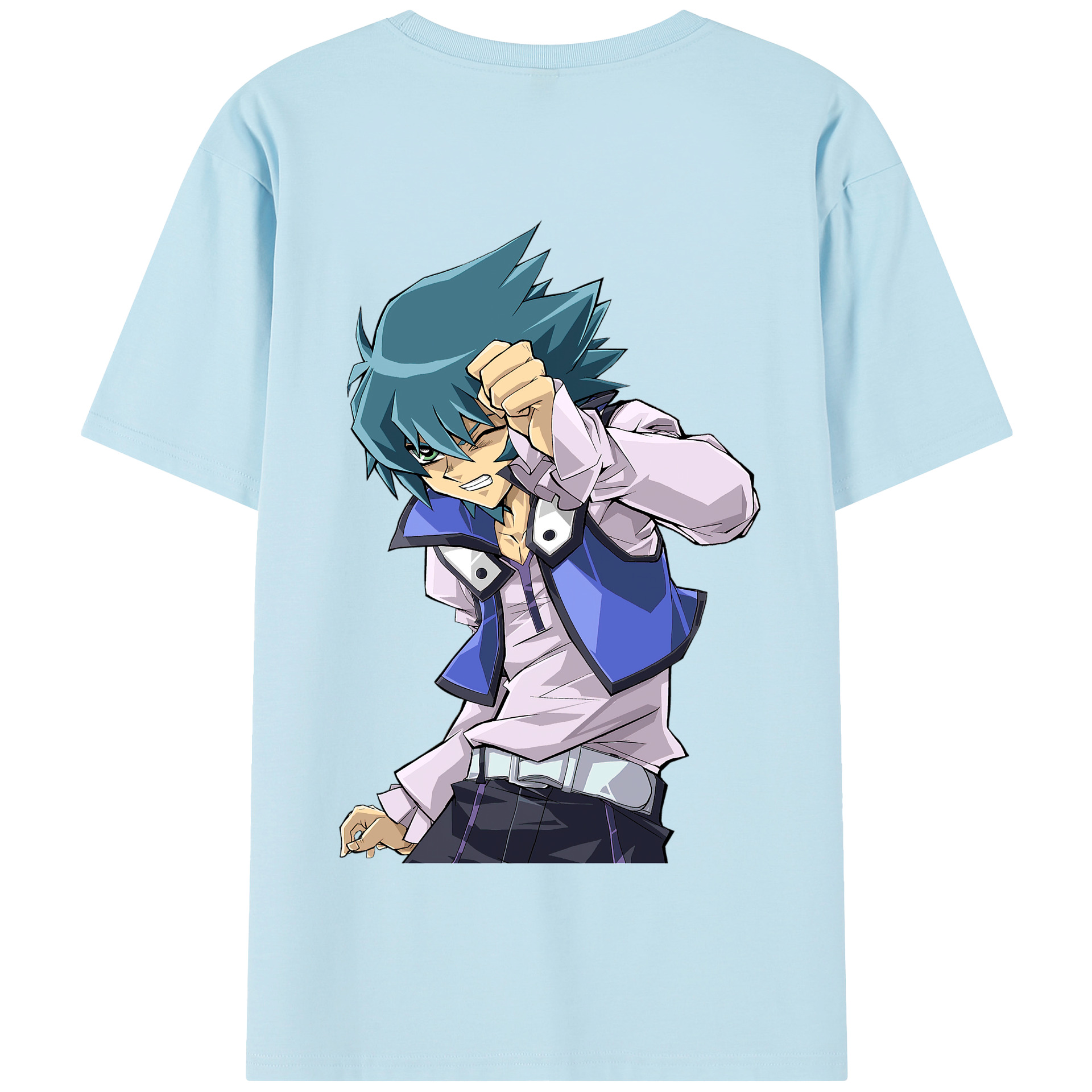 （画像用） 遊☆戯☆王 Yu-Gi-Oh! 綿100％半袖Tシャツ（背面プリント）